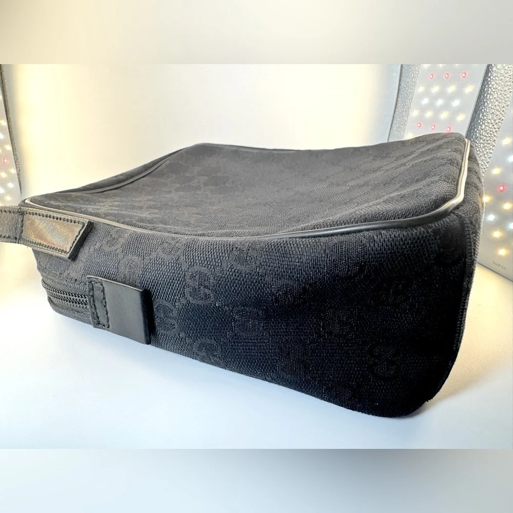 Gucci Monogram Messenger Crossbody Bag Vintage Early 2000s Rare Gucci GG EUC - Picture 5 of 16